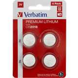 Batteries & Chargers Verbatim CR2016 3V 4-pack
