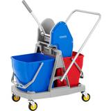 Ulsonix Cleaning Trolley with Wringer 2 Buckets