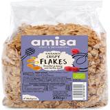 Amisa Organic Crispy Spelt Flakes with Honey 250g