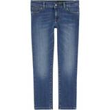 Jeans - Spandex Trousers Dolce & Gabbana Boy's Slim-fit Stretch Jeans - Dark Blue (L41F96LD725B9110)