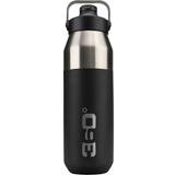Polished Water Bottles Wide Mouth Insulated Water Bottle 1L