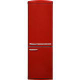 Red frost free fridge freezer Zanussi ZNME32ED1 Red