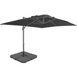 vidaXL Outdoor Umbrella with Portable Base 250cm
