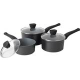 Russell Hobbs Cookware Sets Russell Hobbs Pearlised Cookware Set with lid 3 Parts