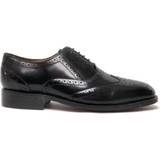 Low Shoes Amblers Ben Leather - Black