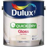 Dulux quick dry gloss Dulux Quick Dry Gloss Wood Paint Magnolia 0.75L