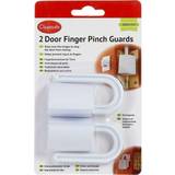White Latches, Stops & Locks Clippasafe Door Finger Pinch Guards 2 Pack