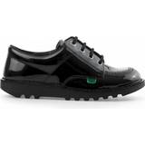 Low Top Shoes Kickers Teen Kick Lo Patent - Black