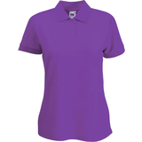 Fruit of the Loom Ladies 65/35 Polo Shirt - Purple