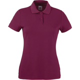 Red - Women T-shirts & Tank Tops Fruit of the Loom Ladies 65/35 Polo Shirt - Burgundy