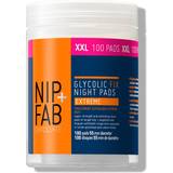 Hyaluronic Acid Exfoliators & Face Scrubs Nip+Fab Glycolic Fix Night Pads Extreme XXL 100-pack