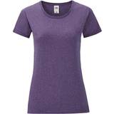Fruit of the Loom Women's Iconic T-Shirt - Heather Purple