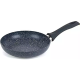 16 and 24 cm Frying Pan, Ceramic Non-Stick Coating, Aluminium, black, 36.5 x 10.6 x 20 cm 3 Units BW05743 Stone 3 Pans Russell Hobbs 20 cm Saucepan 
