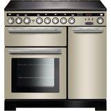 90cm - Electric Ovens Induction Cookers Rangemaster EDL90EIIV/C Beige