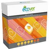 Kitchen Cleaners Ecover All-in-One Dishwasher Tablets Lemon & Mandarin 68 Tablet