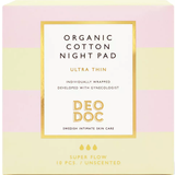 DeoDoc Organic Cotton Night Pad 10-pack