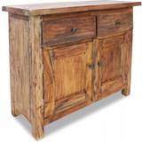 VidaXL Cabinets vidaXL Solid Recycled Wood Natural Sideboard 75x65cm