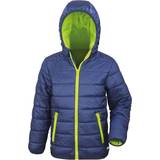 XL Jackets Result Junior/Youth Padded Jacket - Navy/Lime (R233J-Y)