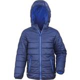 XS Jackets Result Junior/Youth Padded Jacket - Navy/Royal (R233J-Y)
