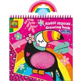 SES Creative Colouring Books SES Creative Magic Sequins Drawing Book