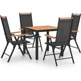 VidaXL Patio Dining Sets on sale vidaXL 3070628 Patio Dining Set, 1 Table incl. 4 Chairs