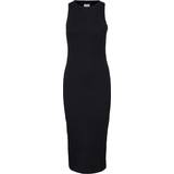 Midi Dresses - Slim Vero Moda Tight Fit Midi Dress - Black