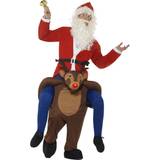 Smiffys Piggyback Reindeer Rudolf Costume