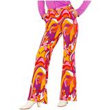 Trousers Fancy Dresses Widmann 70s Women's Pants Flowers