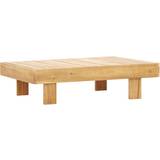vidaXL Solid Acacia Wood Coffee Table 60x100cm