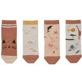 3-6M Socks Liewood Silas Cotton Socks 4 Pack - Safari Rose Mix (LW12993-2273)