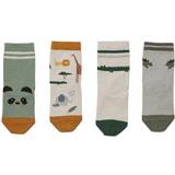 3-6M Socks Liewood Silas Cotton Socks 4 Pack - Safari Sandy Mix (LW12993)