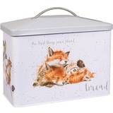 Wrendale Designs 'Daisy Chain' Bunnies and 'The Afternoon Nap' Fox Bread Box