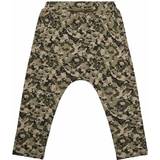 Camouflage Trousers Children's Clothing Petit by Sofie Schnoor Pelle Army Print Leggings - Green (P211509)