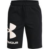 Under Armour Rival Fleece Big Logo Shorts Kids - Black/Onyx White