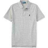 Cotton Polo Shirts Children's Clothing Polo Ralph Lauren Boy's Short Sleeved Classic Polo - New Grey Heather