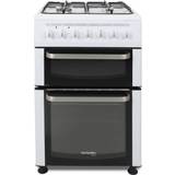 Montpellier Dual Fuel Ovens Cookers Montpellier TDF60W White