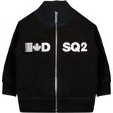 Cotton Fleece Jackets Children's Clothing DSquared2 D2Kids Track Jacket - Black