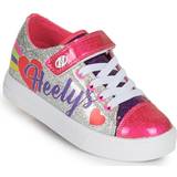 Roller Shoes Children's Shoes Heelys Snazzy X2 - Silver/Rainbow/Heart