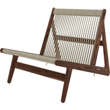Brown Lounge Chairs GUBI MR01 Lounge Chair 68.5cm