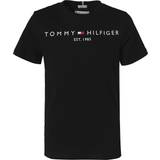 Boys T-shirts Children's Clothing Tommy Hilfiger Essential Organic Cotton Logo T-shirt - Black (KS0KS00210-BDS)