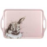 Pink Serving Trays Wrendale Designs Rabbit Serving Tray