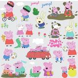 Multicoloured Wall Decor RoomMates Peppa Pig Peel & Stick Wall Decals