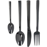 Black Cutlery Sets Mikasa Ciara Diseno Cutlery Set 16pcs