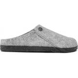 46 ½ Slippers Birkenstock Zermatt Shearling Wool Felt - Light Grey