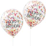 Ginger Ray Latex Balloons Happy Birthday 5-pack