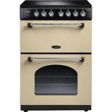 Electric Ovens - Two Ovens Induction Cookers Rangemaster CLA60EICR/C Chrome, Beige, Black