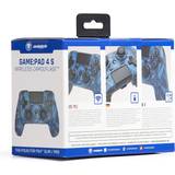 Blue Game Controllers Snakebyte 4S Wireless Gamepad (PS4/PS3) - Blue Camouflage
