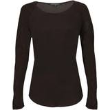 French Connection Classic Polly Long Sleeve T-shirt - Black