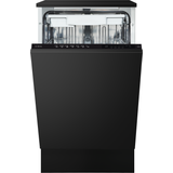 Freestanding - Info Light on Floor Dishwashers CDA CDI4251 Black