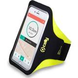 Yellow Armbands Celly Outdoor Case Armband upto 6.5"